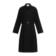 Wollen jas Jil Sander , Black , Heren