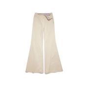 Wijde Pijp Denim Broek Acne Studios , Beige , Dames