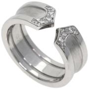 Pre-owned White Gold rings Cartier Vintage , Gray , Dames