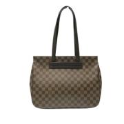 Pre-owned Fabric louis-vuitton-bags Louis Vuitton Vintage , Brown , Da...