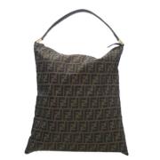 Pre-owned Fabric fendi-bags Fendi Vintage , Brown , Dames