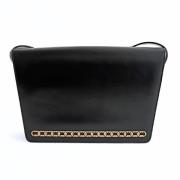 Pre-owned Leather crossbody-bags Gucci Vintage , Black , Dames