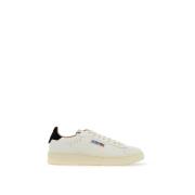 Leren Sneakers met Suède Spoiler Autry , White , Heren