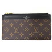 Pre-owned Canvas wallets Louis Vuitton Vintage , Brown , Dames