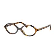 Ovale Frame Bril Regard Collectie Miu Miu , Brown , Dames