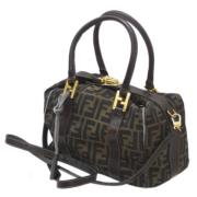 Pre-owned Fabric fendi-bags Fendi Vintage , Brown , Dames