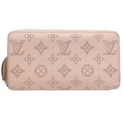 Pre-owned Leather wallets Louis Vuitton Vintage , Beige , Dames