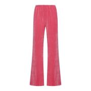 Elegante Broek voor Vrouwen Forte Forte , Pink , Dames