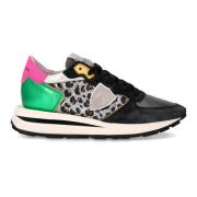 Glamoureuze Tropez Haute Sneakers Zwart Groen Philippe Model , Multico...