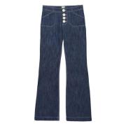 Charlotte blauwe broek Ines De La Fressange Paris , Blue , Dames