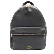 Pre-owned Leather backpacks Coach Pre-owned , Gray , Dames