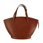 Pre-owned Fabric louis-vuitton-bags Louis Vuitton Vintage , Brown , Da...