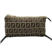 Pre-owned Fabric fendi-bags Fendi Vintage , Beige , Dames