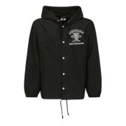 Tiger Hooded Coach Jacket Icecream , Black , Heren