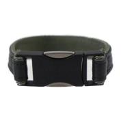 Pre-owned Fabric bracelets Louis Vuitton Vintage , Black , Dames