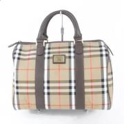 Pre-owned Fabric handbags Burberry Vintage , Brown , Dames