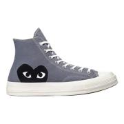 Beperkte oplage CDG Play Hi-Tops Converse , Gray , Heren