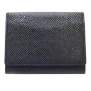 Pre-owned Fabric wallets Louis Vuitton Vintage , Black , Dames