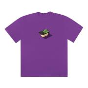 Cactus Sauce III Paarse T-shirt Travis Scott , Purple , Heren