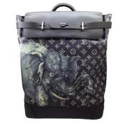 Pre-owned Fabric louis-vuitton-bags Louis Vuitton Vintage , Black , Da...