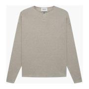 Beperkte oplage Thermisch Henley Heather Fear Of God , Gray , Heren