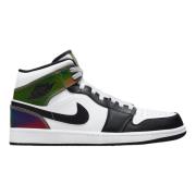 Heat Reactive Air Jordan 1 Mid Nike , Multicolor , Heren