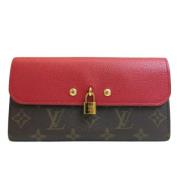 Pre-owned Leather wallets Louis Vuitton Vintage , Multicolor , Dames