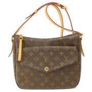 Pre-owned Fabric louis-vuitton-bags Louis Vuitton Vintage , Brown , Da...