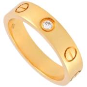 Pre-owned Yellow Gold rings Cartier Vintage , Yellow , Dames