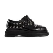 Hart Teen Platform Veterschoen Brogue Simone Rocha , Black , Dames