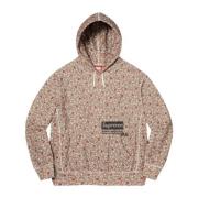 Beperkte Oplage Roze Bloemen Hoodie Comme des Garçons , Multicolor , H...