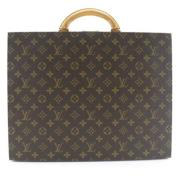 Pre-owned Fabric louis-vuitton-bags Louis Vuitton Vintage , Brown , Da...