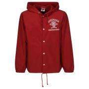 Tiger Hooded Coach Jacket Icecream , Red , Heren