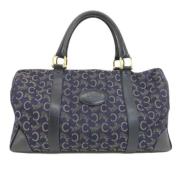 Pre-owned Canvas celine-bags Celine Vintage , Blue , Dames