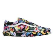 Beperkte Oplage Bloemen Groene Sneakers Vans , Multicolor , Heren