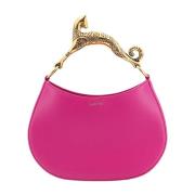 Roze Schoudertas met Metalen Kattenhandvat Lanvin , Pink , Dames