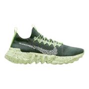 Space Hippie 01 Carbon Green Nike , Green , Heren