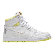 Beperkte oplage Retro High First Class Flight Nike , White , Dames