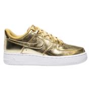 Metallic Gold Air Force 1 Low Nike , Yellow , Heren