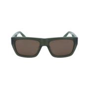 Groene Acetaat Zonnebril Ck20539S-395 Calvin Klein , Green , Heren