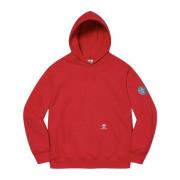 Rode Timberland Hoodie Beperkte Oplage Supreme , Red , Heren