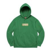 Limited Edition Bling Box Logo Hoodie Groen Supreme , Green , Heren