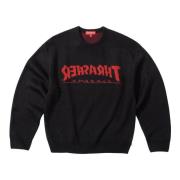 Beperkte Oplage Zwarte Sweater Samenwerking Supreme , Black , Heren