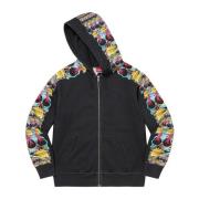 Beperkte oplage Skulls Zip Up Hoodie Zwart Supreme , Black , Heren