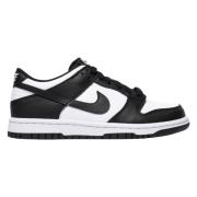 Beperkte Editie Zwart Wit Panda Dunk Low Nike , Black , Heren