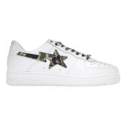 Beperkte oplage Camo Bape Sta Low Nike , White , Heren