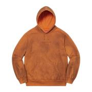 Oranje Spray Hooded Sweatshirt Limited Edition Supreme , Orange , Here...