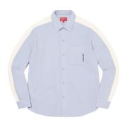 Lichtblauwe Polartec Shirt Limited Edition Supreme , Blue , Heren