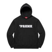 Beperkte oplage capuchontrui zwart Supreme , Black , Heren