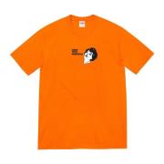 Klassieke Liefde Tee Oranje Grafisch Katoen Supreme , Orange , Heren